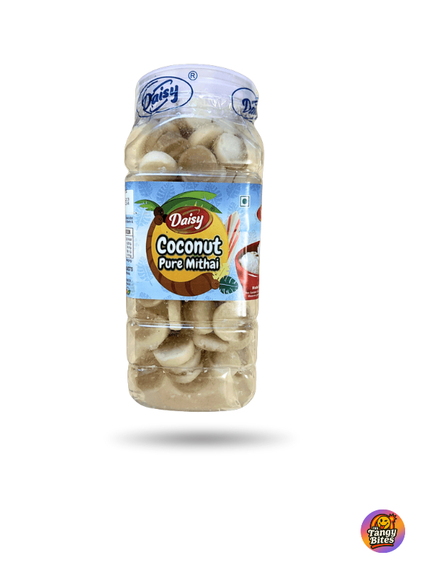 coconut peda - 90s coconut bite at the tangy bites