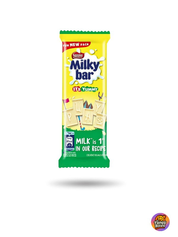 milky bar chocolate at the tangy bites
