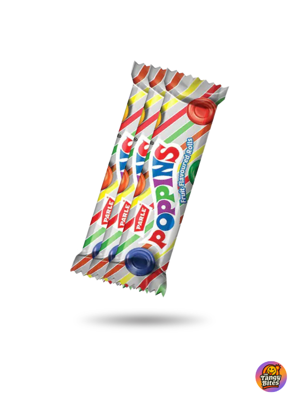 poppins colorful candy at the tangy bites