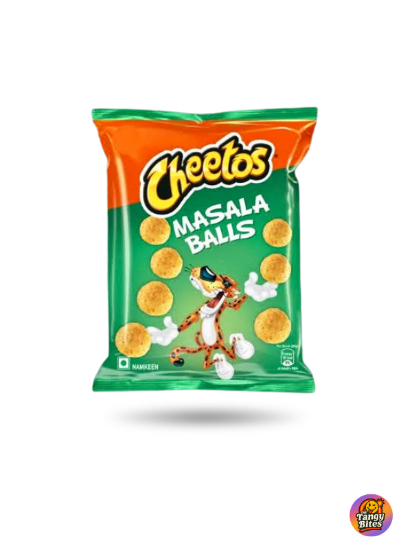 cheetos masala balls from the tangy bites