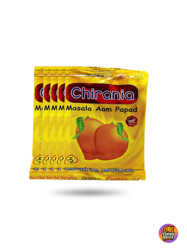 chirania masala aam papad - 90s indian aam papad at the tangy bites