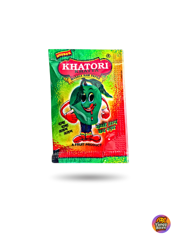 khatori khatta - masala aam papad at the tangy bites
