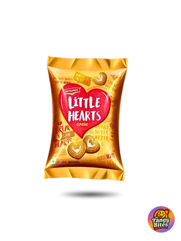 little heart biscuit -crunchy biscuit from the tangy bites