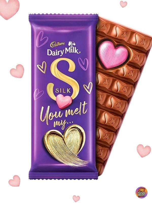 Cadbury Dairy Milk Silk Heart Blush | 144g | Valentine's Gift Pack