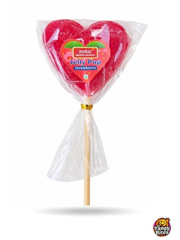 Jelly Pop | Strawberry | The Tangy Bites