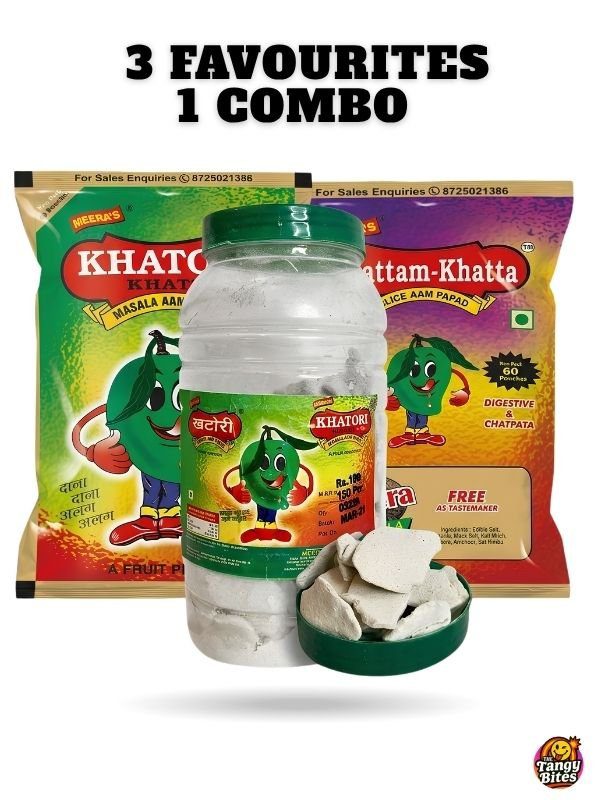 3 in 1 Aam Papad Combo | The Tangy Bites
