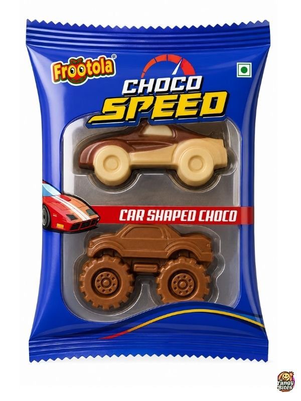 Car Shaped Chocolate | Pack of 4 | The Tangy Bites
