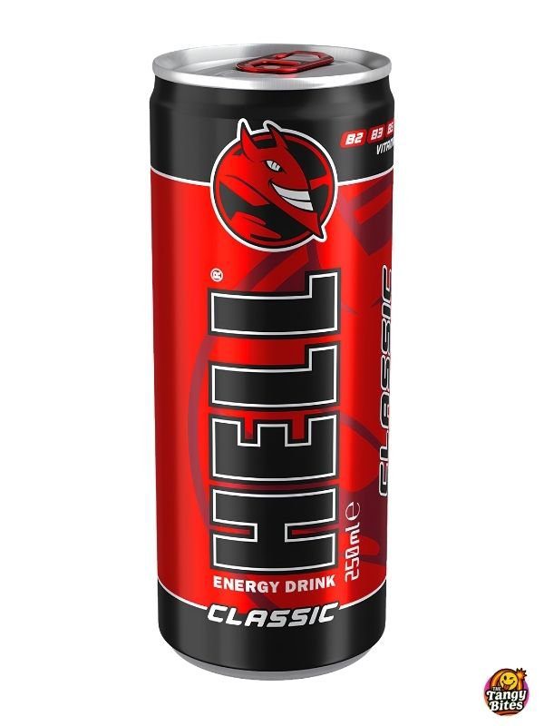 HELL Energy Drink | The Tangy Bites